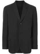 Yohji Yamamoto Pre-owned Tailored Needlepoint Jacket - Black