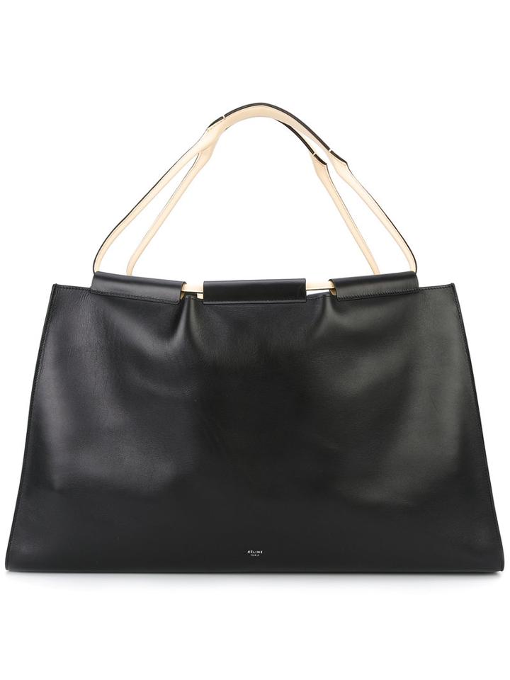 Céline - Large Tote - Women - Leather - One Size, Women's, Black, Leather