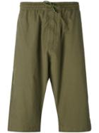 Maharishi - Drop Crotch Shorts - Men - Cotton - Xxl, Green, Cotton
