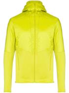 Salomon S/lab Outline Hooded Zip-front Jacket - Yellow