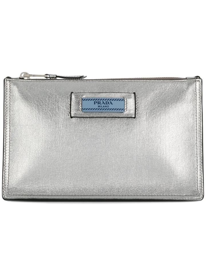 Prada Make Up Bag - Metallic