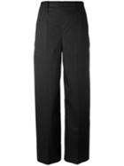 Lemaire - Tailored Trousers - Women - Cotton/spandex/elastane - 40, Black, Cotton/spandex/elastane