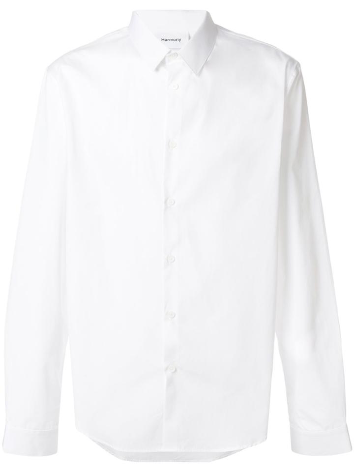 Harmony Paris Classic Button Shirt - White