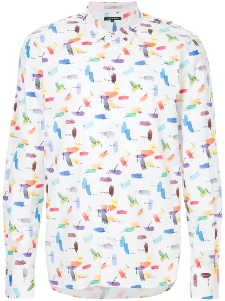 Guild Prime Paint Swatch Print Shirt - White