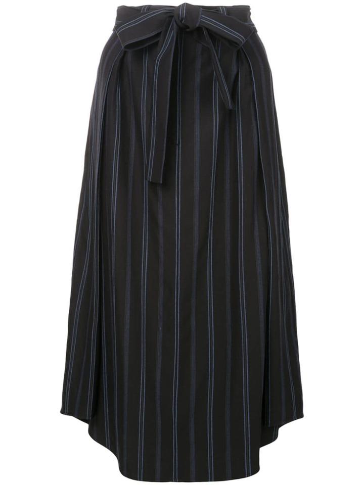 Vince Tie Waist Skirt - Blue