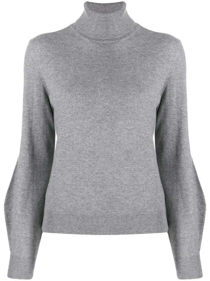 Chloé Iconic Turtleneck Jumper - Grey