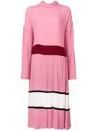Marni Colour Block Dress - Pink
