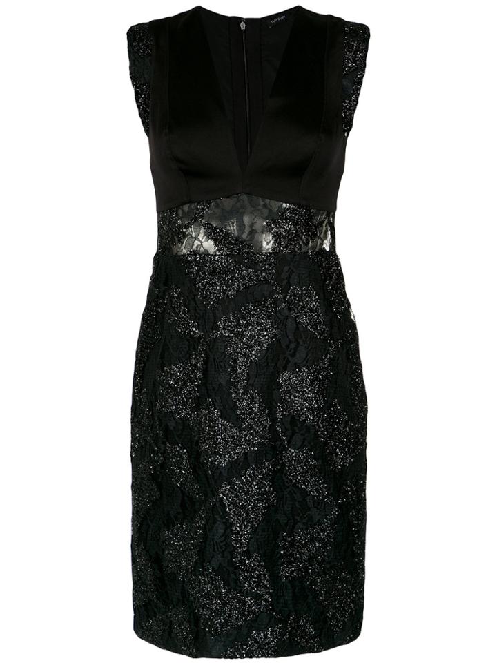 Tufi Duek Lace Panelled Dress - Unavailable