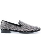 Giuseppe Zanotti Design Zork Strass Slippers - Black