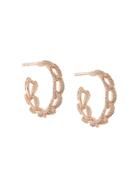 Astley Clarke 14kt Rose Gold Vela Diamond Hoops