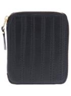 Comme Des Garçons Wallet Embossed Three Stitch Wallet