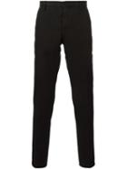 Dondup 'gaubert' Trousers, Men's, Size: 38, Black, Cotton/polyester