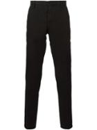 Dondup 'gaubert' Trousers, Men's, Size: 38, Black, Cotton/polyester