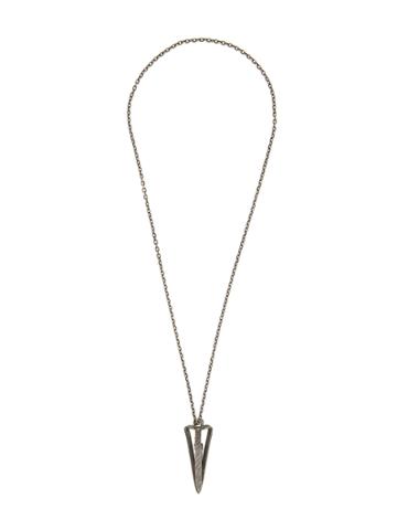 Holzpuppe Handmade Tetra Necklace - Metallic