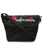 Undercover Embroidered Logo Shoulder Bag - Black