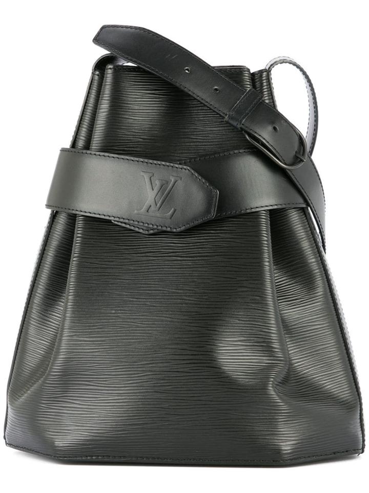 Louis Vuitton Vintage Sac Depaule Pm Shoulder Bag - Black