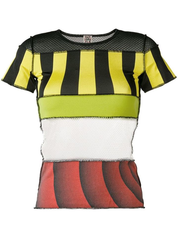 Jean Paul Gaultier Pre-owned Patchwork T-shirt - Black