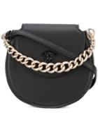 Versace - Palazzo Curved Crossbody Bag - Women - Leather - One Size, Women's, Black, Leather