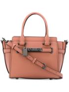 Coach Swagger 21 Tote Bag - Pink & Purple