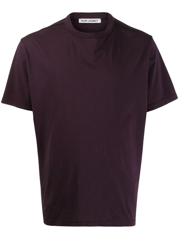 Our Legacy New Box T-shirt - Purple