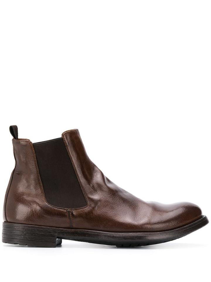 Officine Creative Chelsea Ankle Boots - Brown