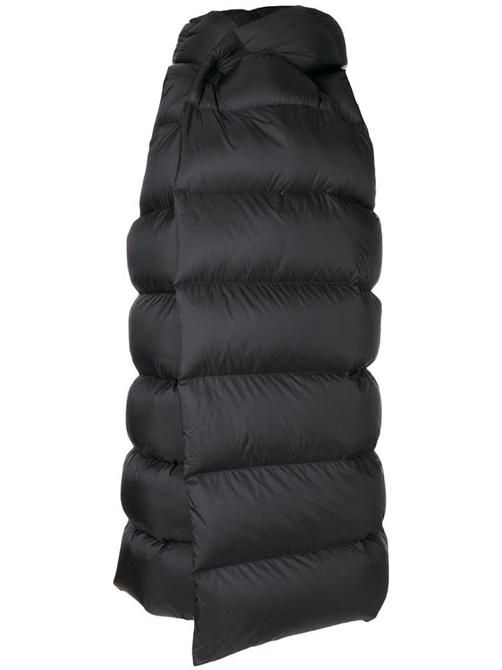 Rick Owens - Padded Hooded Gilet - Men - Feather Down/polyamide - 48, Black, Feather Down/polyamide