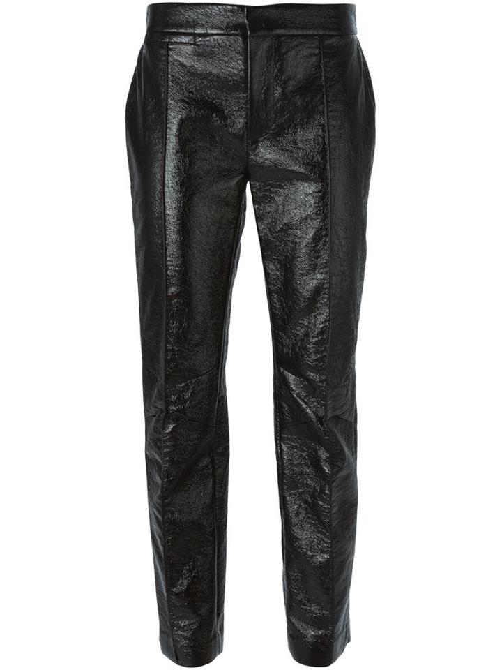 Marc By Marc Jacobs Cropped Coated Trousers