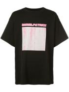 Daniel Patrick Distressed Square T-shirt - Black