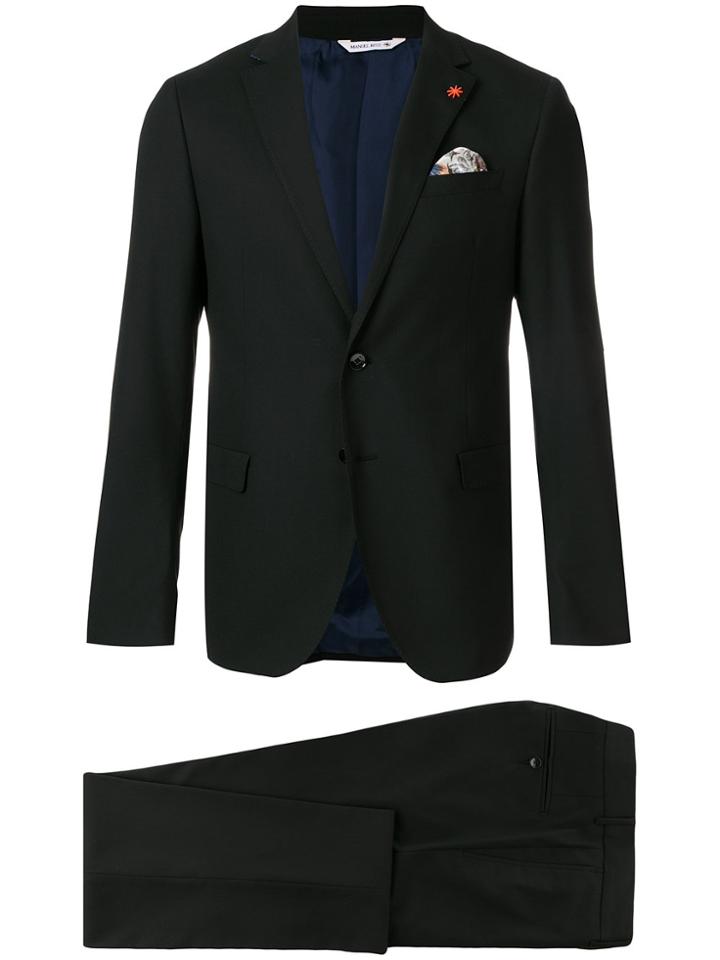 Manuel Ritz Classic Two-piece Suit - Black