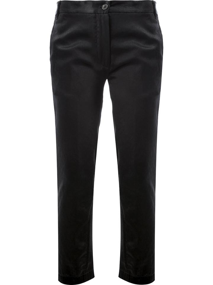 Ann Demeulemeester Button-cuff Trousers - Black