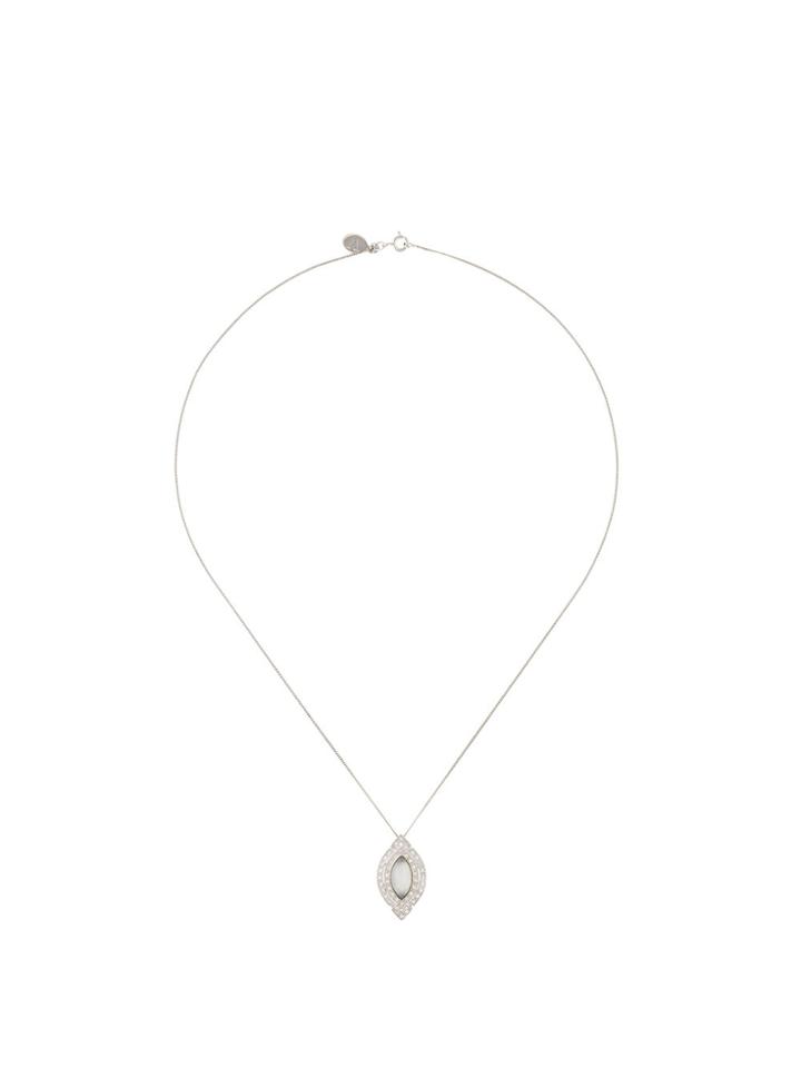 V Jewellery Dream Pendant Necklace - Grey