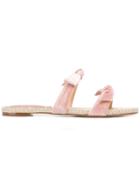 Alexandre Birman Flat Slide Sandals - Pink