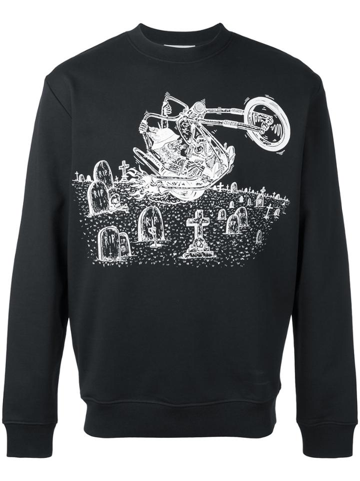 Vivienne Westwood Man Polka Sweatshirt - Black