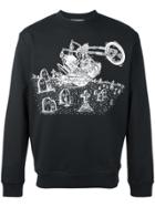 Vivienne Westwood Man Polka Sweatshirt - Black