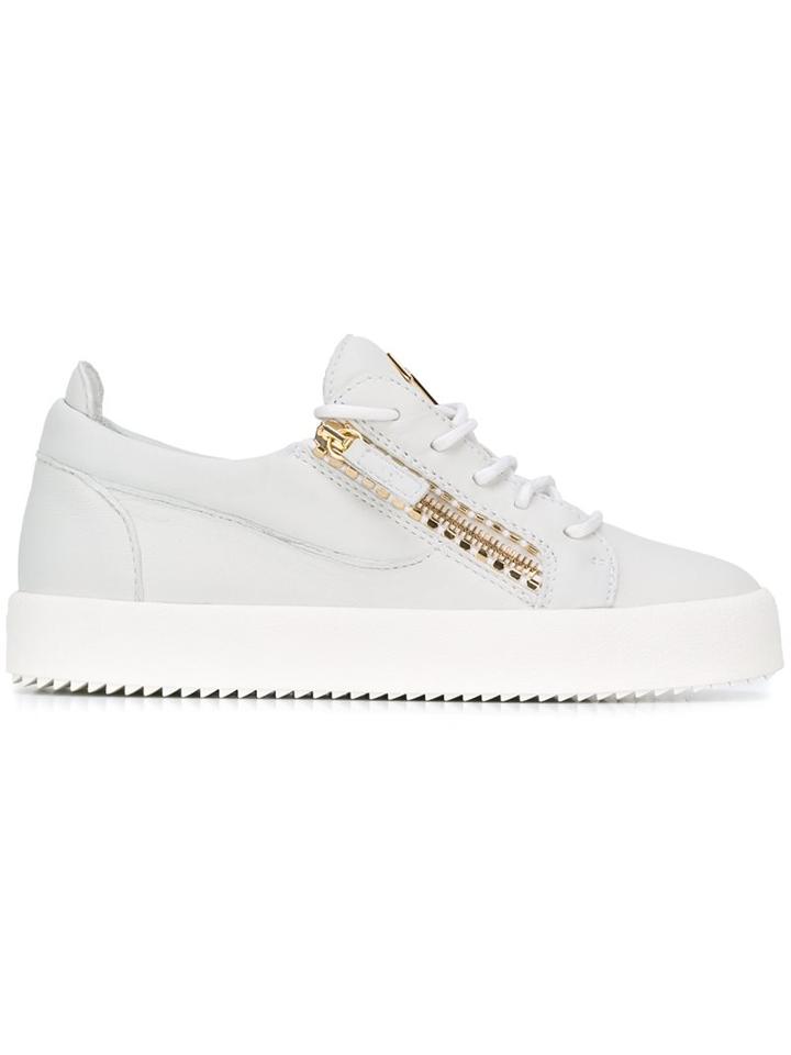 Giuseppe Zanotti Design Side Zip Low-top Sneakers