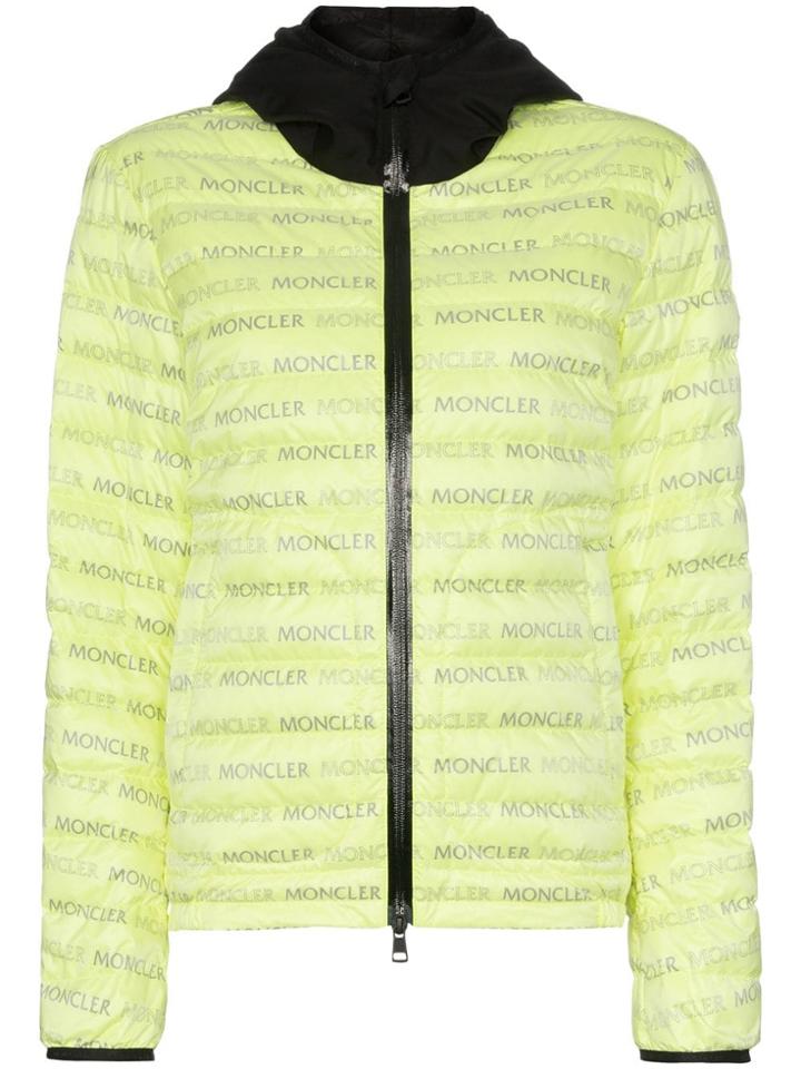 Moncler Logo Padded Jacket - Yellow