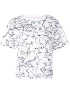 Puma Face Print T-shirt - White