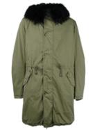 History Repeats Classic Parka, Men's, Size: 50, Green, Cotton/spandex/elastane