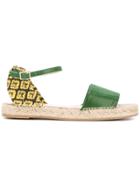 Charlotte Olympia Pineapple Sandals - Green