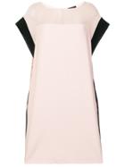 Antonelli Side Stripe T-shirt Dress - Pink & Purple
