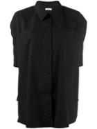 Nina Ricci Oversized Short-sleeved Shirt - Black
