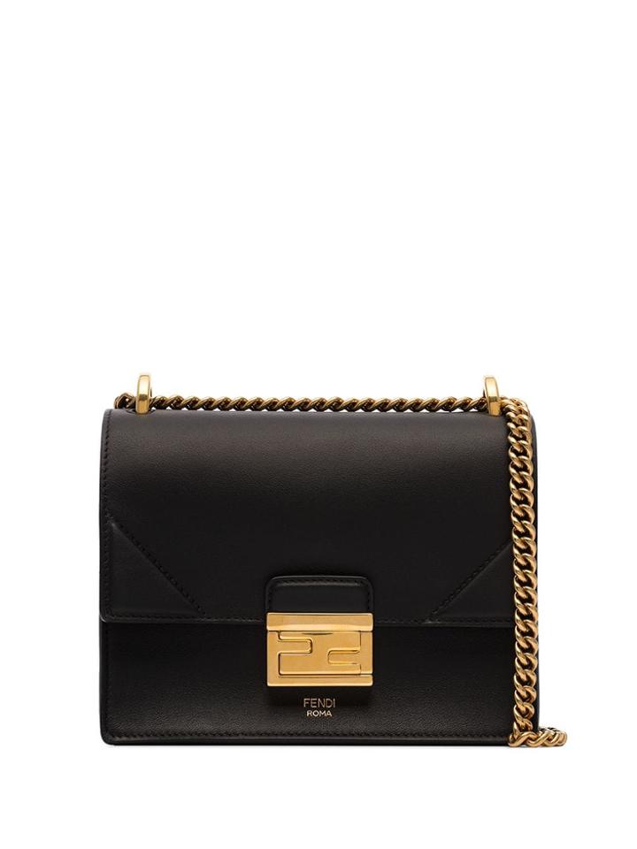 Fendi Small Kan I Small Shoulder Bag - Black