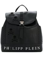 Philipp Plein Skull Satchel Backpack - Black