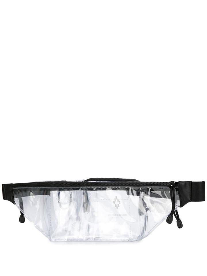 Marcelo Burlon County Of Milan Transparent Belt Bag - Neutrals