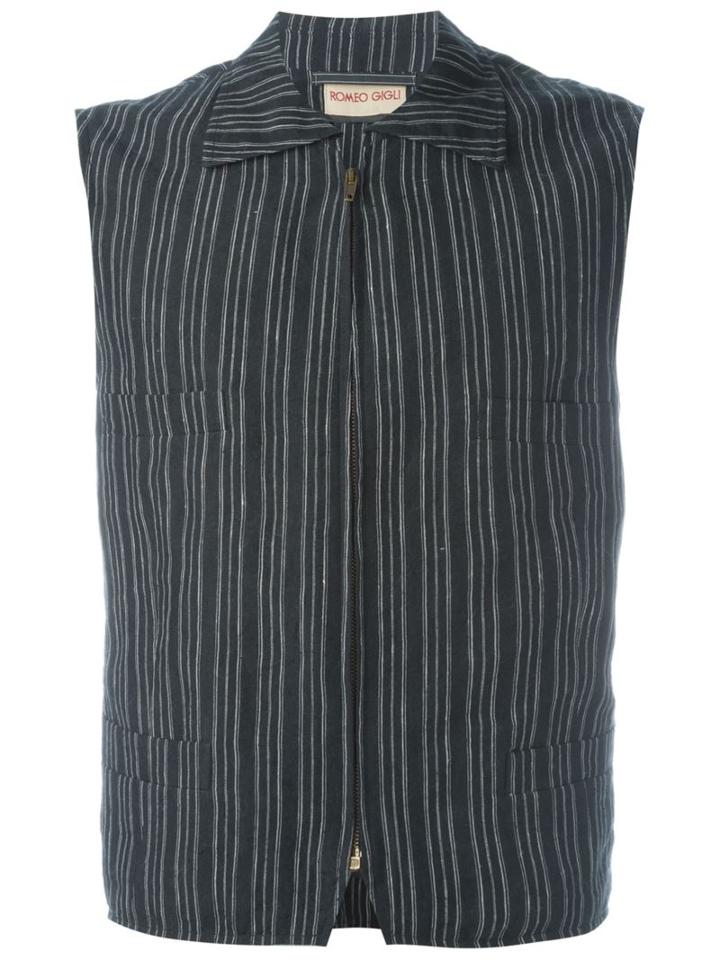 Romeo Gigli Vintage Striped Waistcoat