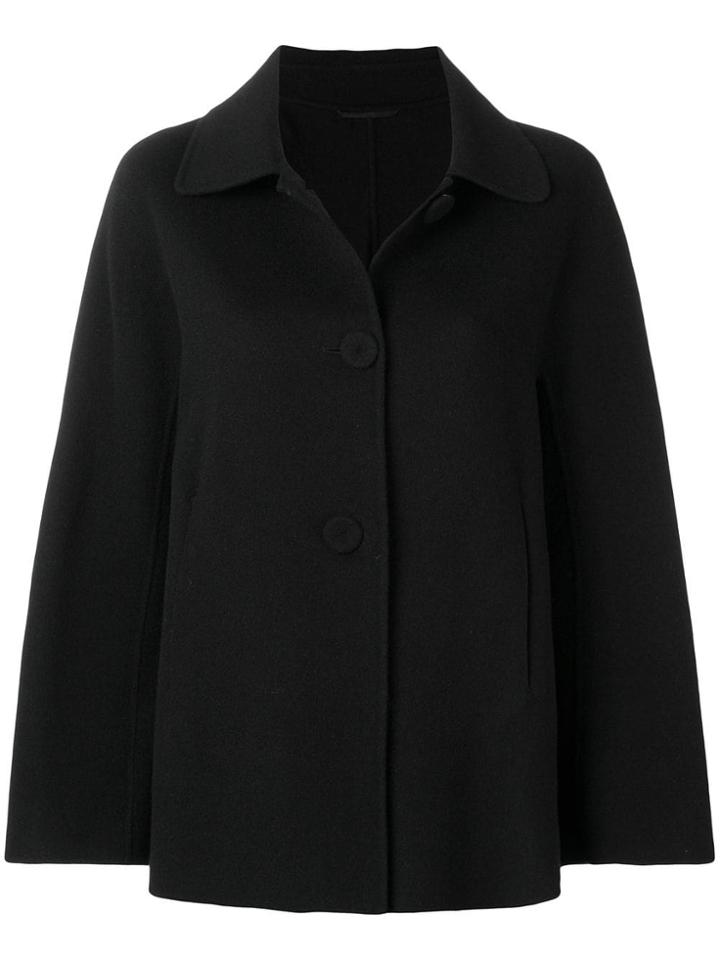 Luisa Cerano Flared Short Jacket - Black