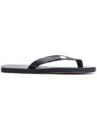 Visvim Hana Flip Flops - Black