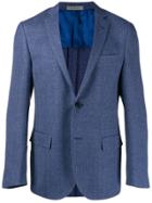 Corneliani Two-buttons Blazer Jacket - Blue