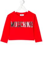 Moschino Kids - Logo Top - Kids - Cotton/spandex/elastane - 12 Yrs, Red