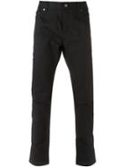 Saint Laurent Ripped Skinny Jeans, Men's, Size: 30, Black, Cotton/spandex/elastane